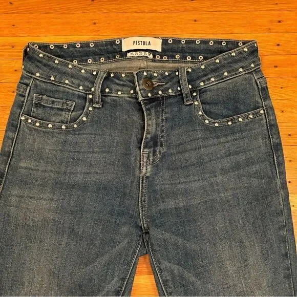 Pistola Audrey Studded Skinny Jeans - Picture 2 of 3